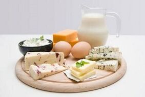 Œufs, produits laitiers allégés et produits laitiers fermentés pour un régime protéiné
